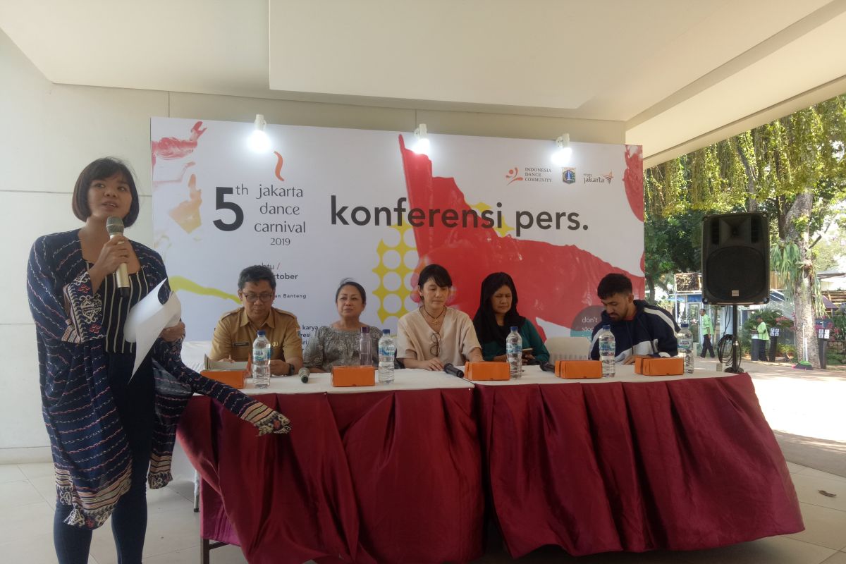 Pemprov DKI gelontorkan dana Rp1,7 M dukung Jakarta Dance Carnaval 2019