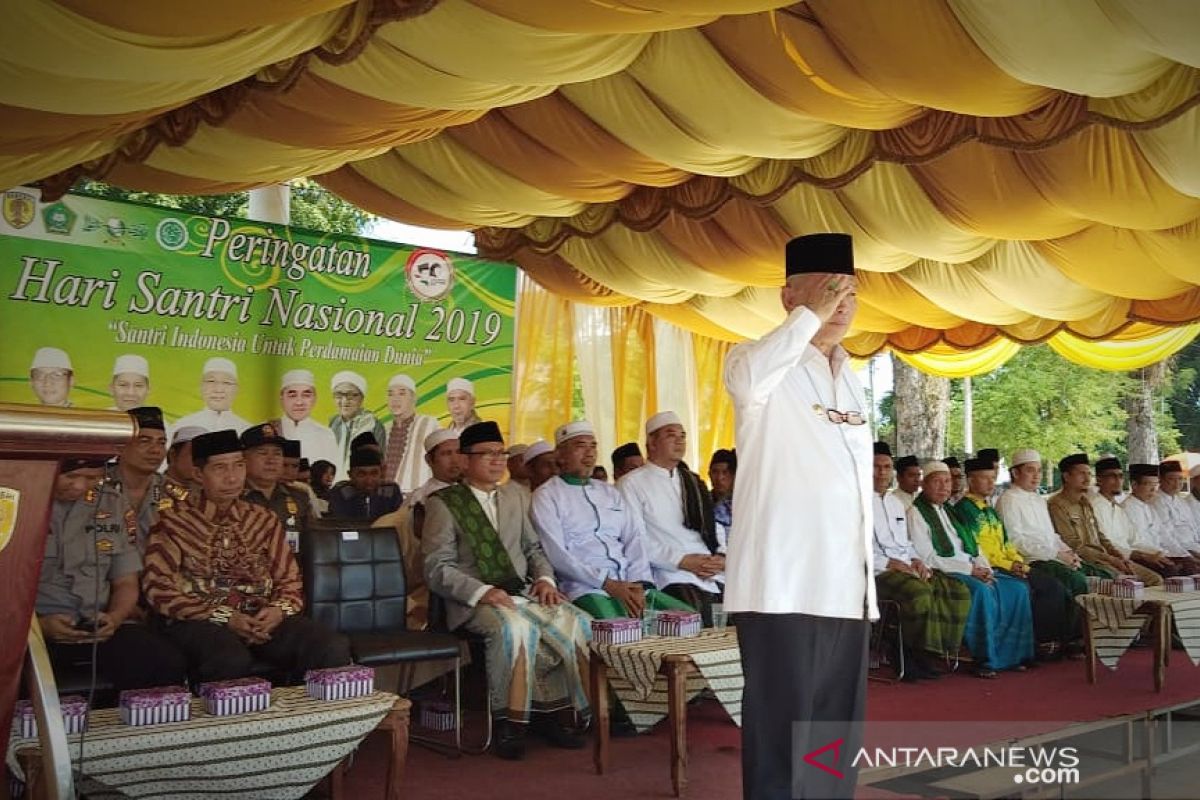 Bupati HST Pimpin peringatan Hari Santri Nasional