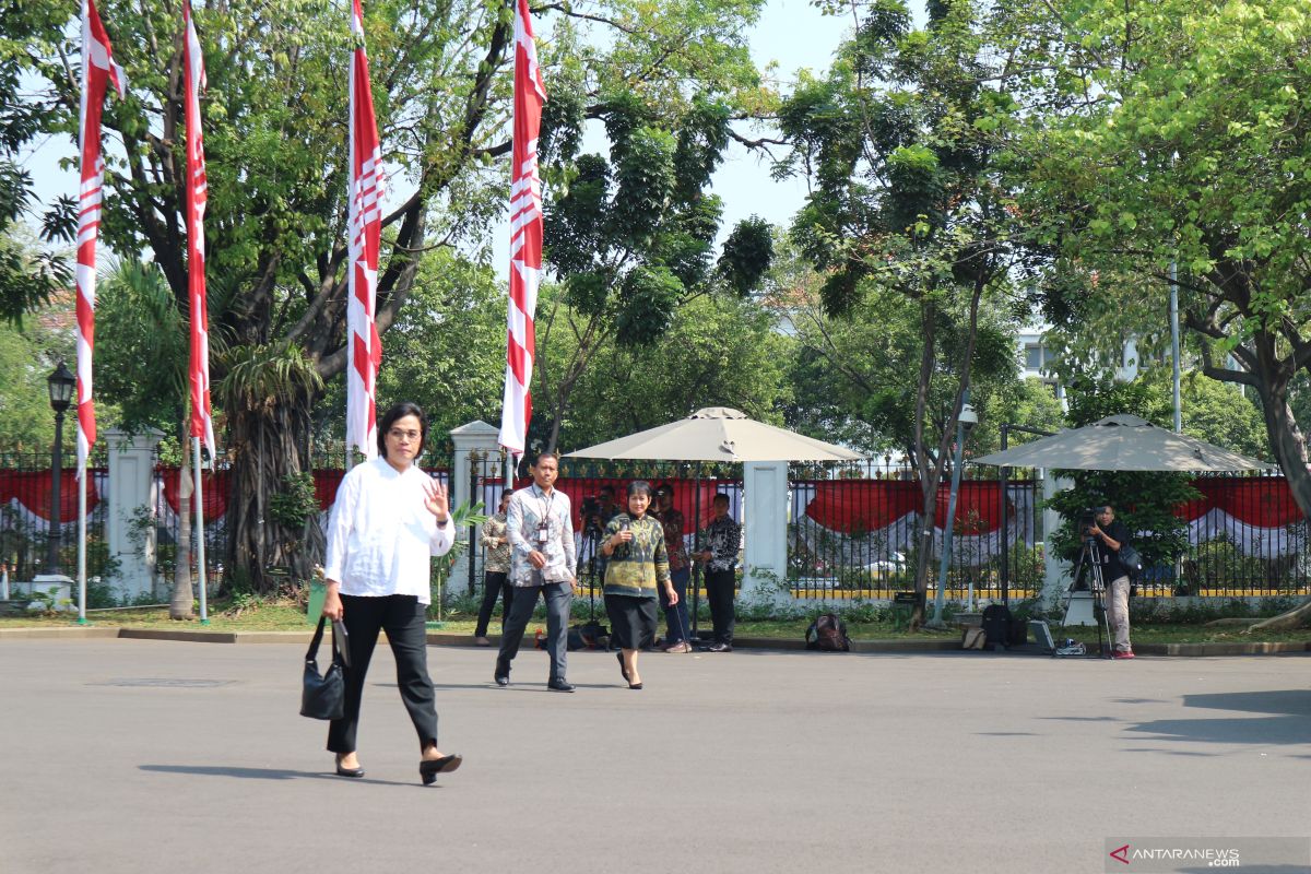 Sri Mulyani jadi orang Ke-12 yang dipanggil Presiden Jokowi