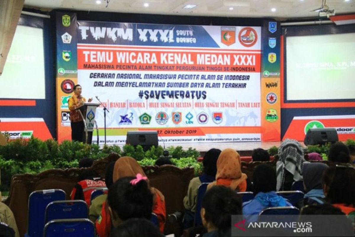 Mapala Indonesia lakukan gerakan "Save Meratus"