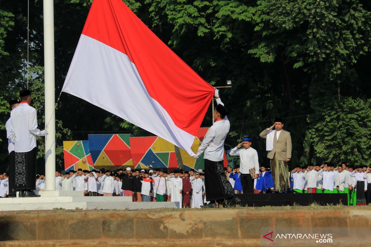 5.000 santri Kota Tangerang ikuti Upacara HSN 2019