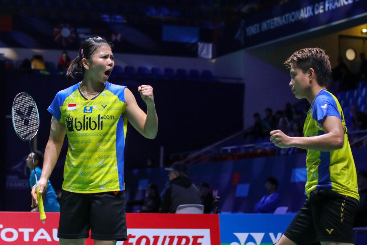 Greysia/Apriyani akan antisipasi Liu/Xia di babak dua French Open