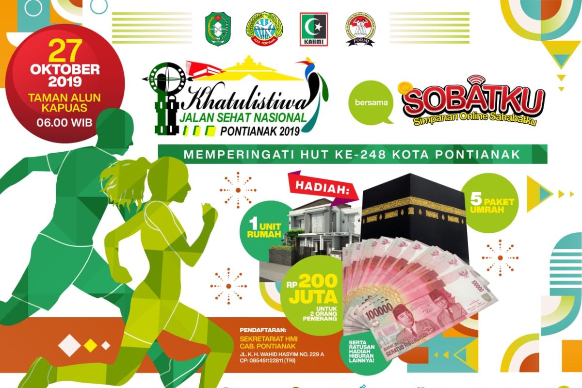 Kapolda Kalbar dan Bupati Kubu Raya dukung kegiatan JSN 2019