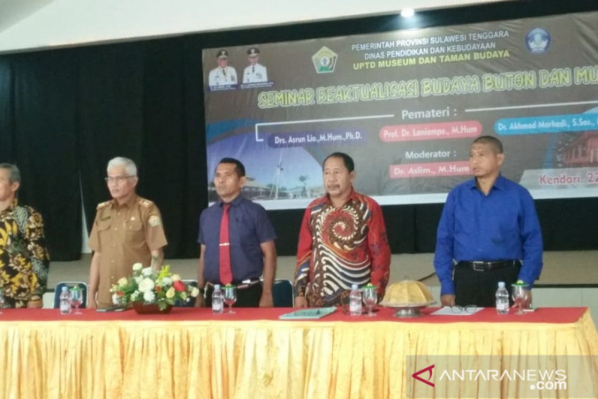 Dikbud Sulawesi Tenggara: perlunya reaktualisasikan budaya Buton dan Muna
