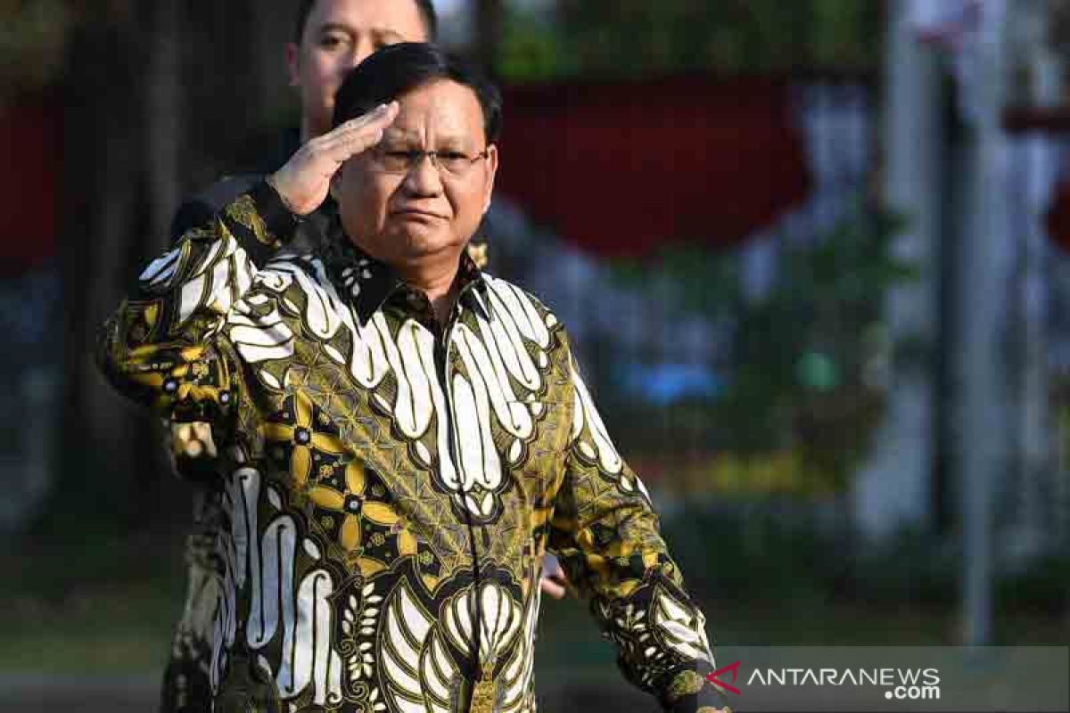 Prabowo Subianto menjadi Menteri Pertahanan