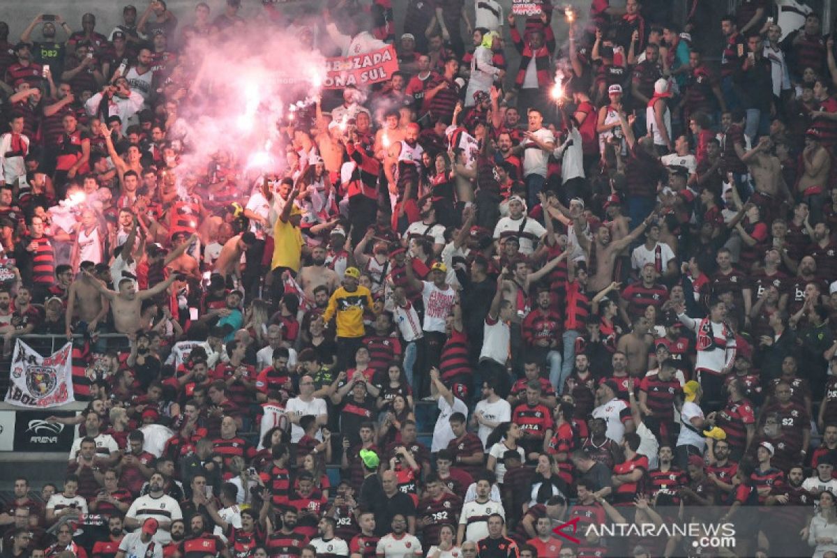 Fans Flamengo ditahan karena rencana rusuh di Copa Libertadores