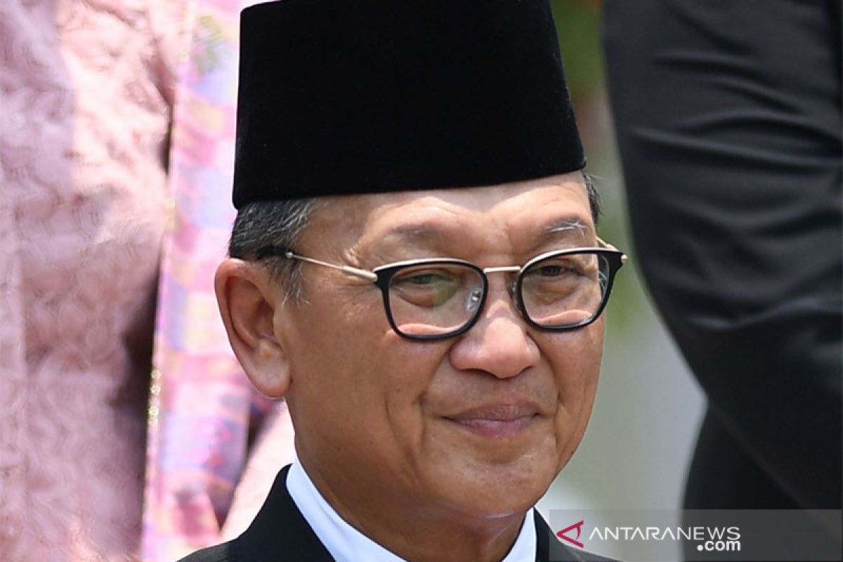 Indonesian Energy Minister Tasrif conducting self-isolation