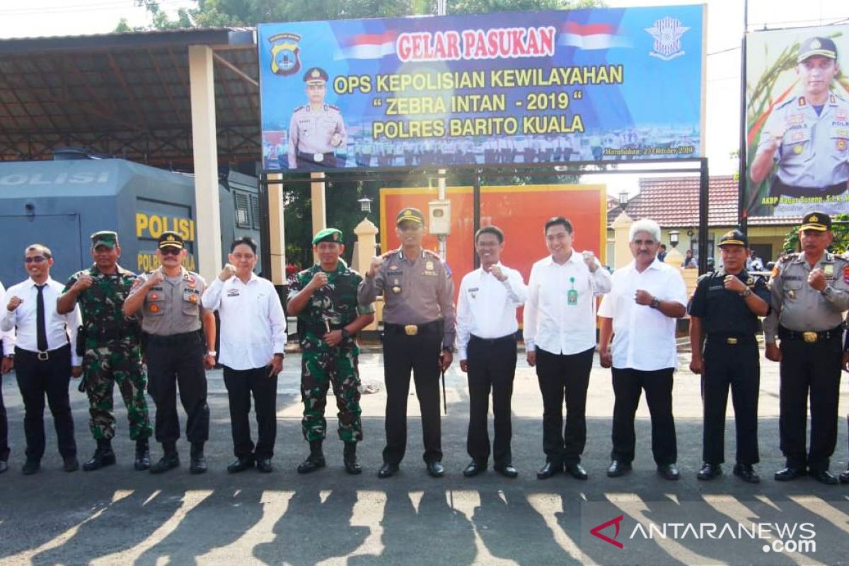 Wabup hadiri apel gelar pasukan Zebra Intan 2019