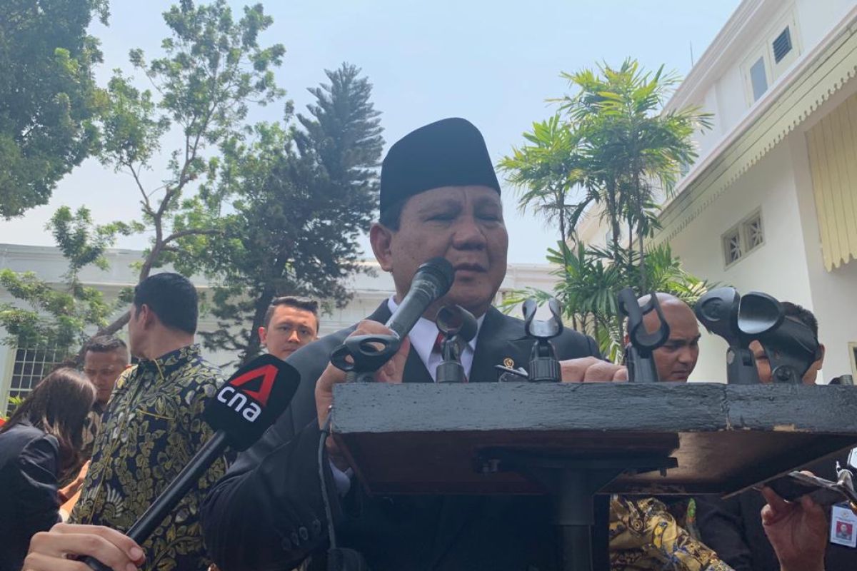 Prabowo minta waktu pelajari situasi sebelum mulai  bekerja