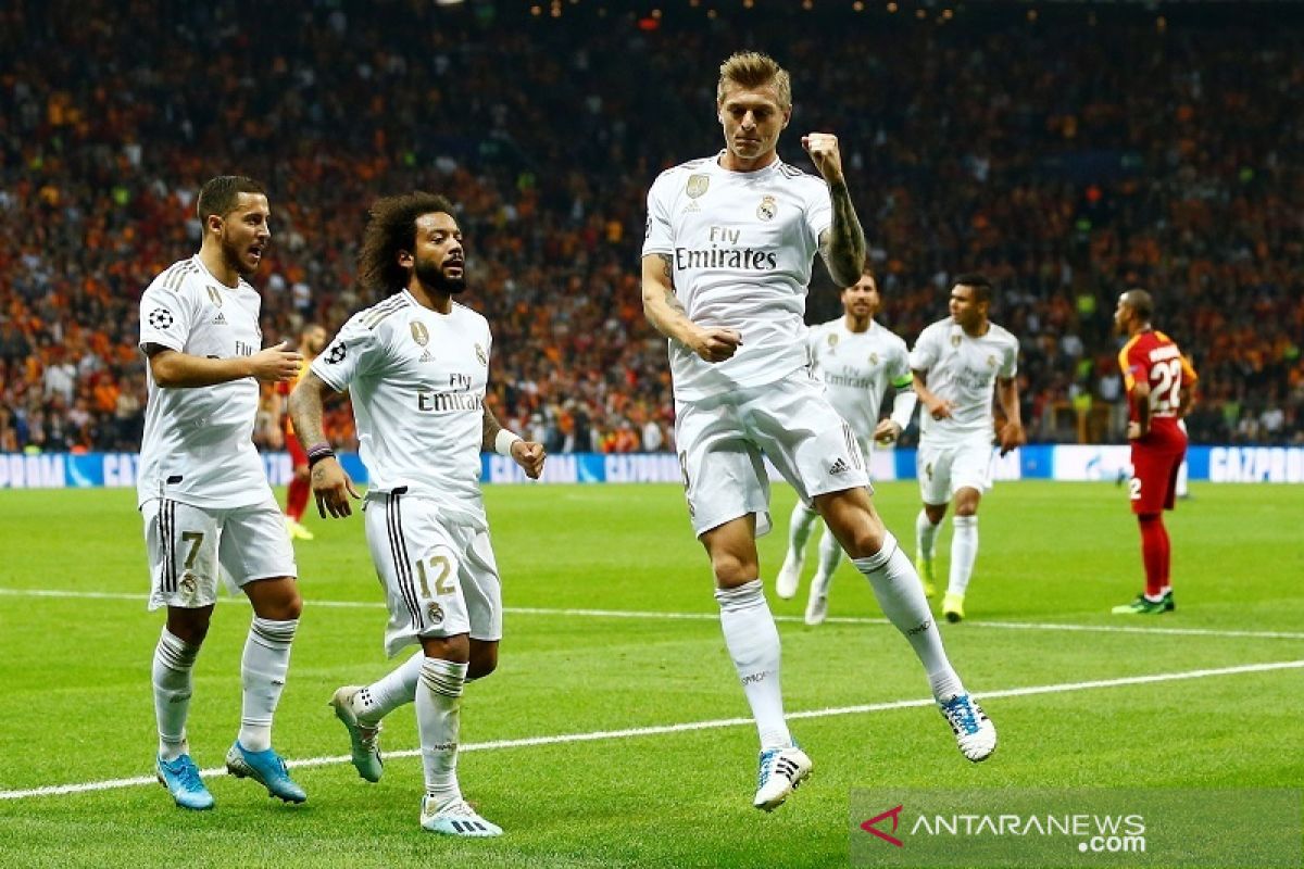 Gol tunggal Toni Kroos antar Real Madrid menang di markas Galatasaray