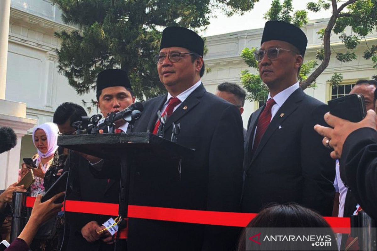 Airlangga akan prioritaskan penerapan "omnibus law"