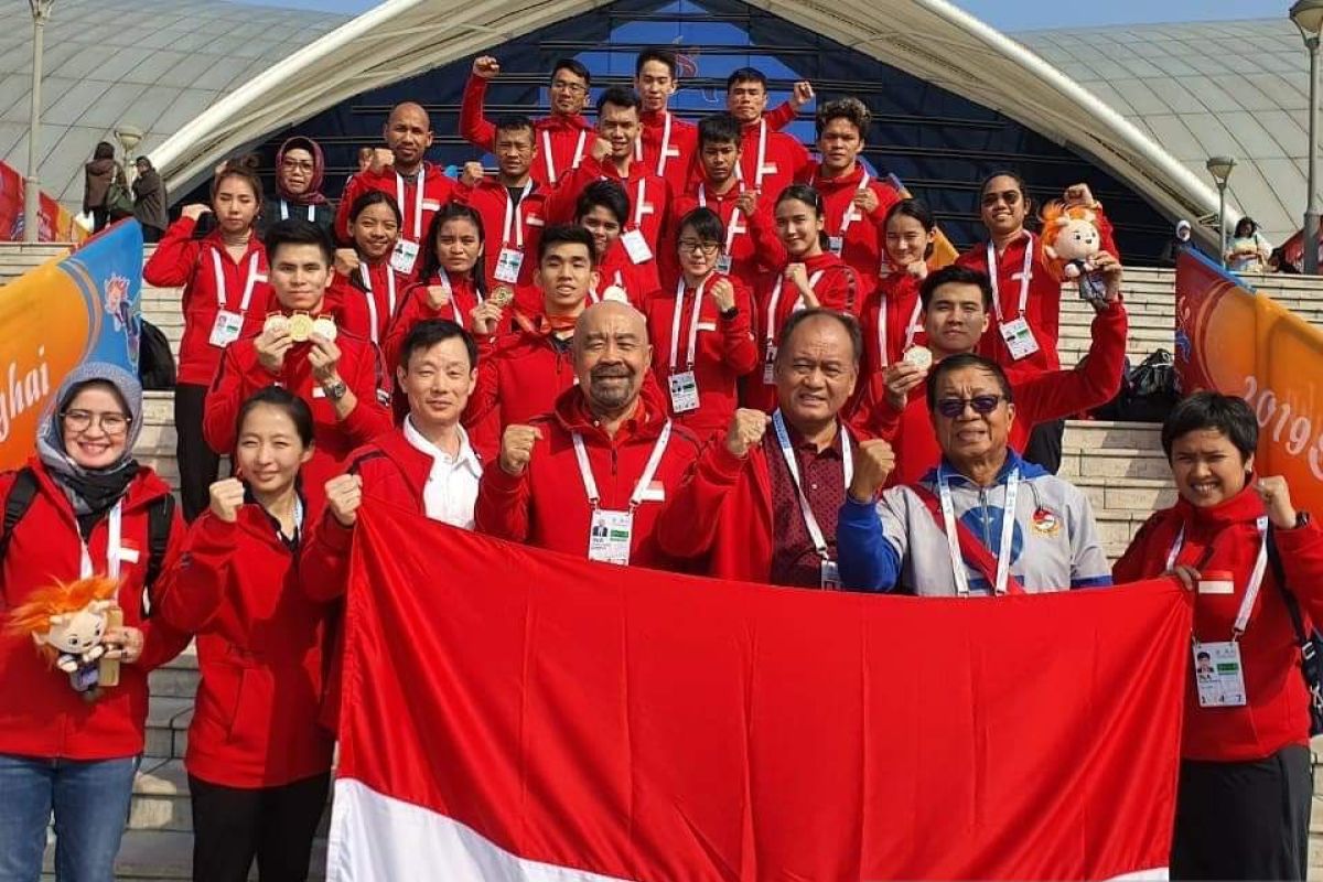 Kontingen Indonesia tambah perolehan emas di Kejuaraan Dunia Wushu