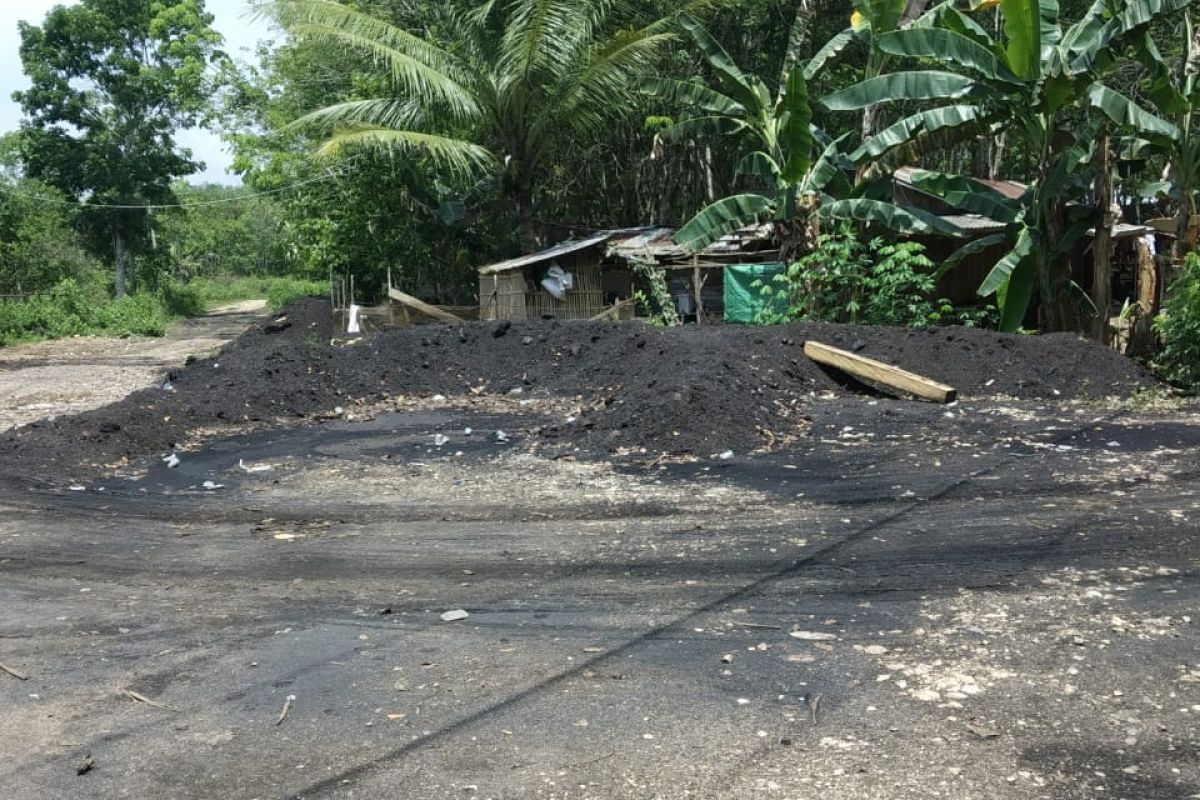 Warga Desa Bongkang Tabalong keluhkan eks pertambangan