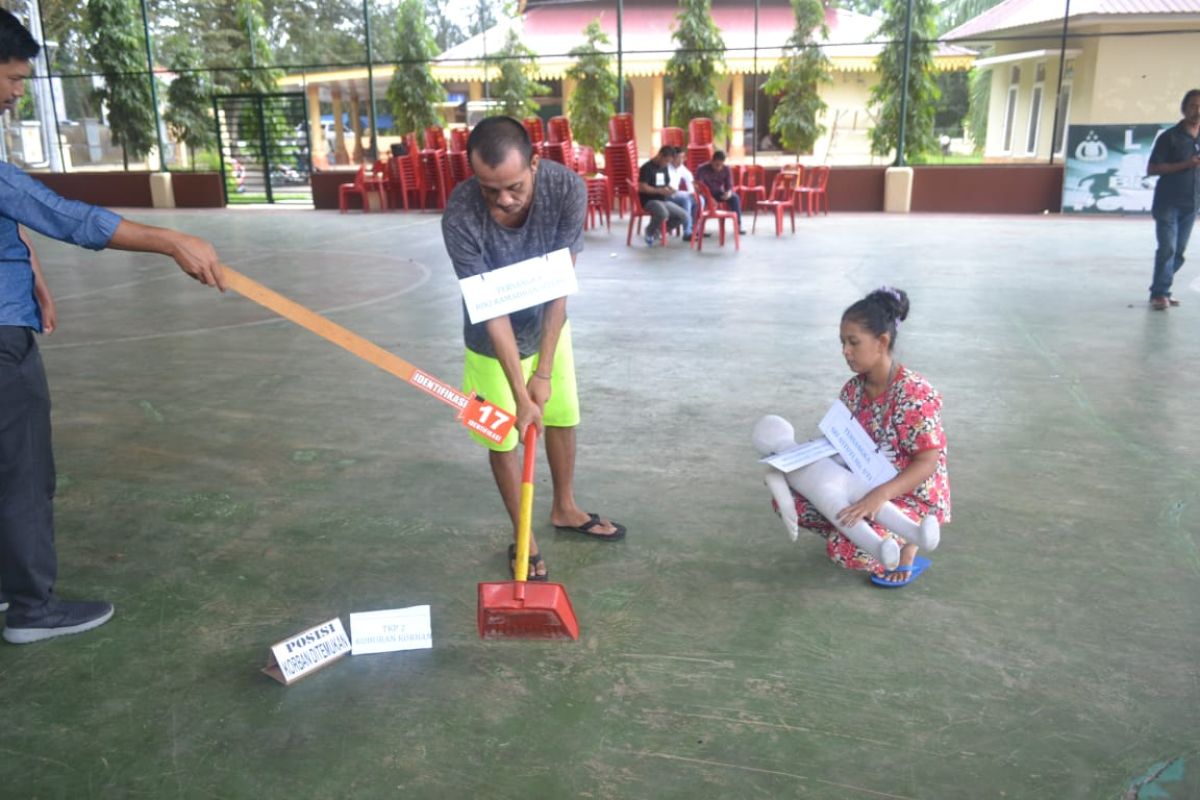 Tersangka pembunuh anak tiri di Kuala Langkat lakukan 20 adegan