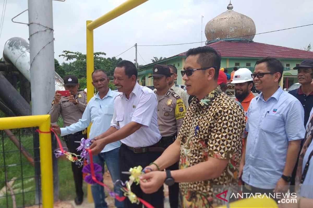 PT. CPI serahkan empat jembatan ke masyarakat Rantau Kopar