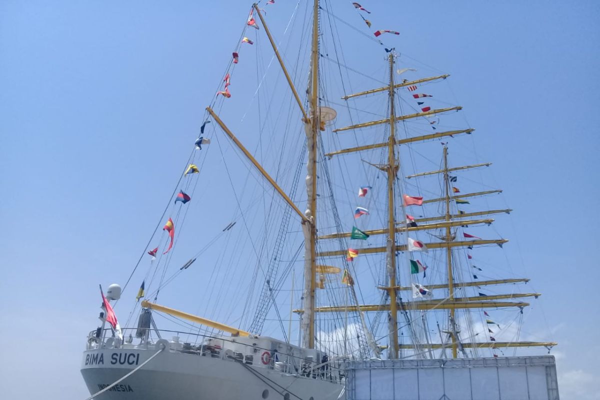 KRI Bima Suci tiba di Bali pasca kunjungi sembilan negara sahabat