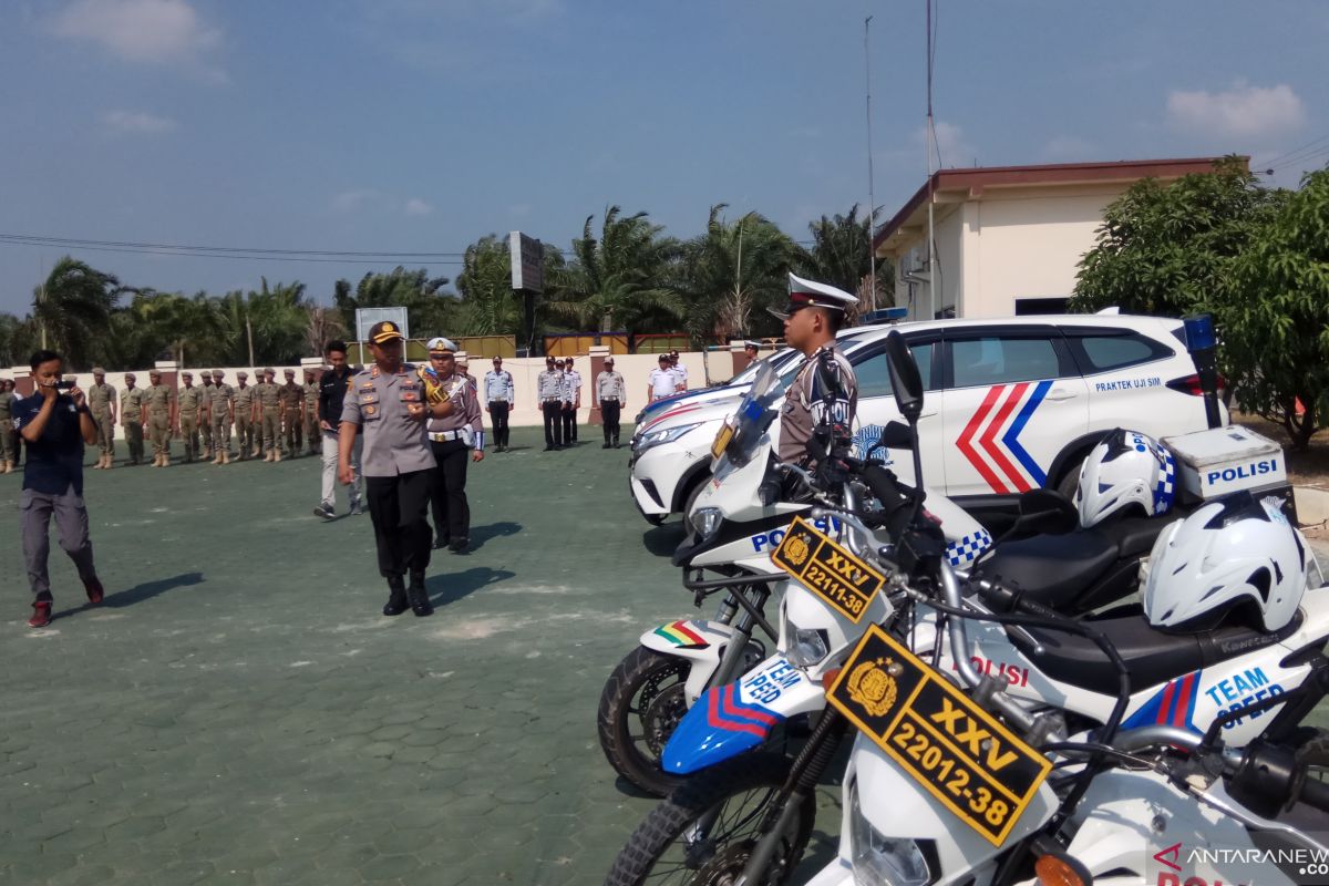 Polres Mesuji gelar Operasi Zebra Krakatau 2019 untuk tekan angka kecelakaan