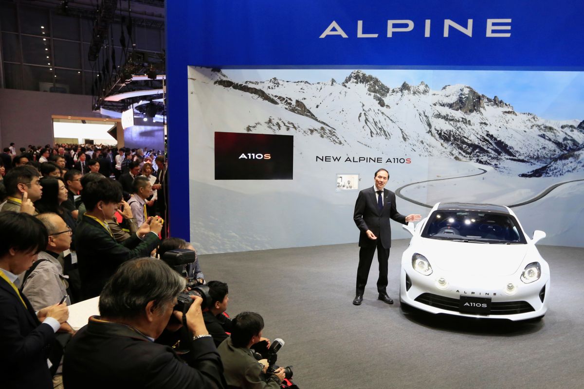 Renault akan produksi mobil listrik Alpine di Prancis