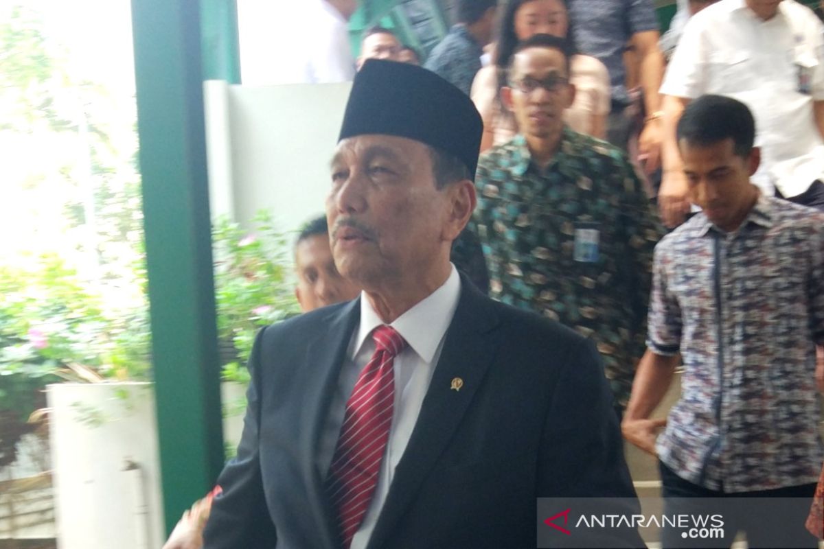 Luhut akui sudah tahu masih akan jadi Menko  Maritim