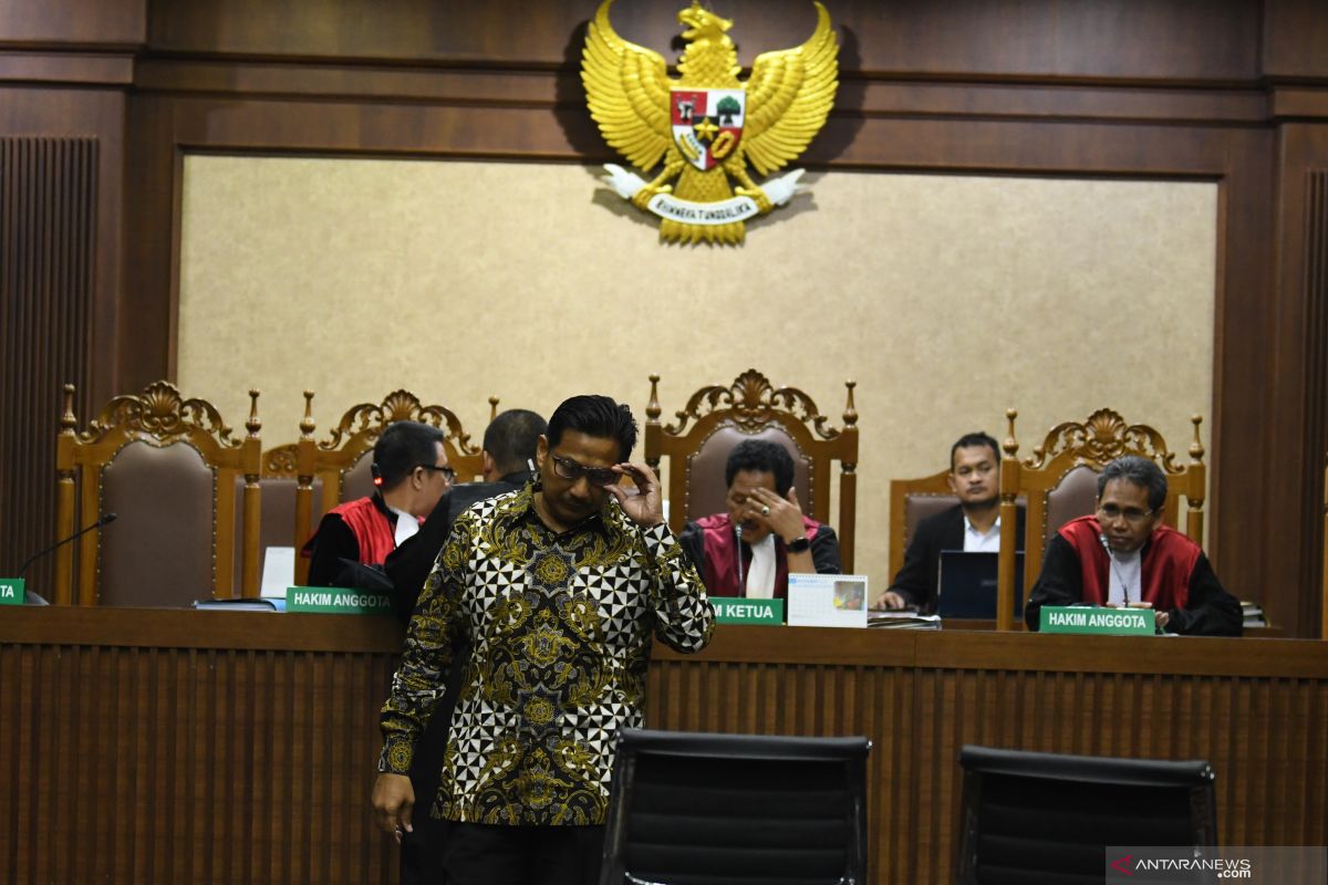 Terkait gratifikasi, politikus Partai Golkar Bowo Sidik dituntut 7 tahun penjara