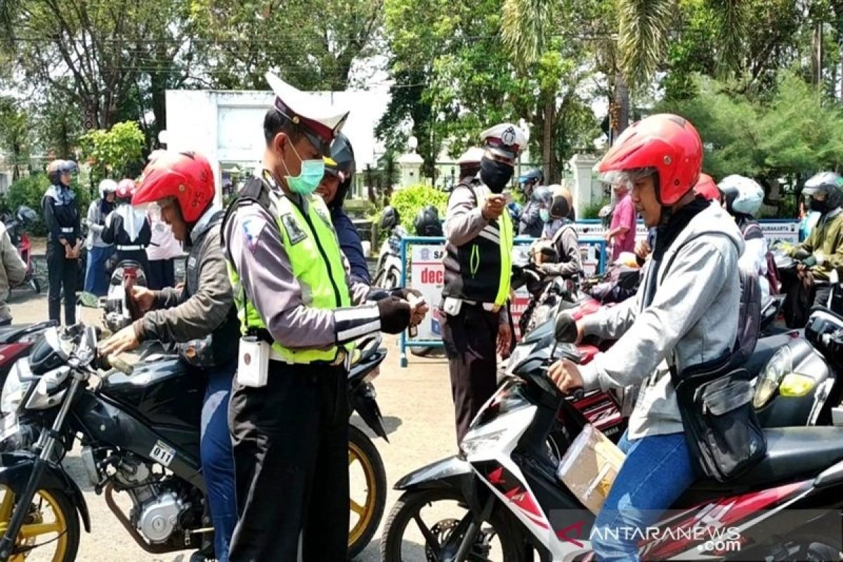 Polres Waykanan tilang 1.530 kendaraan