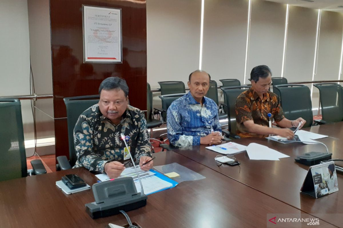 Ditopang realisasi pengeboran sumur, produksi minyak Pertamina EP naik