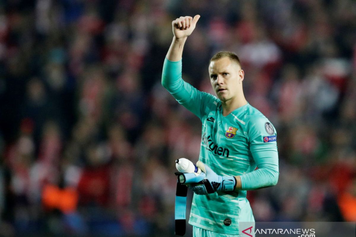 Ter Stegen akui Barca dilanda beberapa masalah di internal