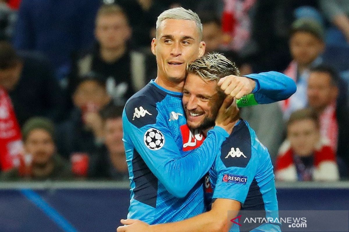 Napoli jaga posisi puncak Grup E usai atasi Salzburg