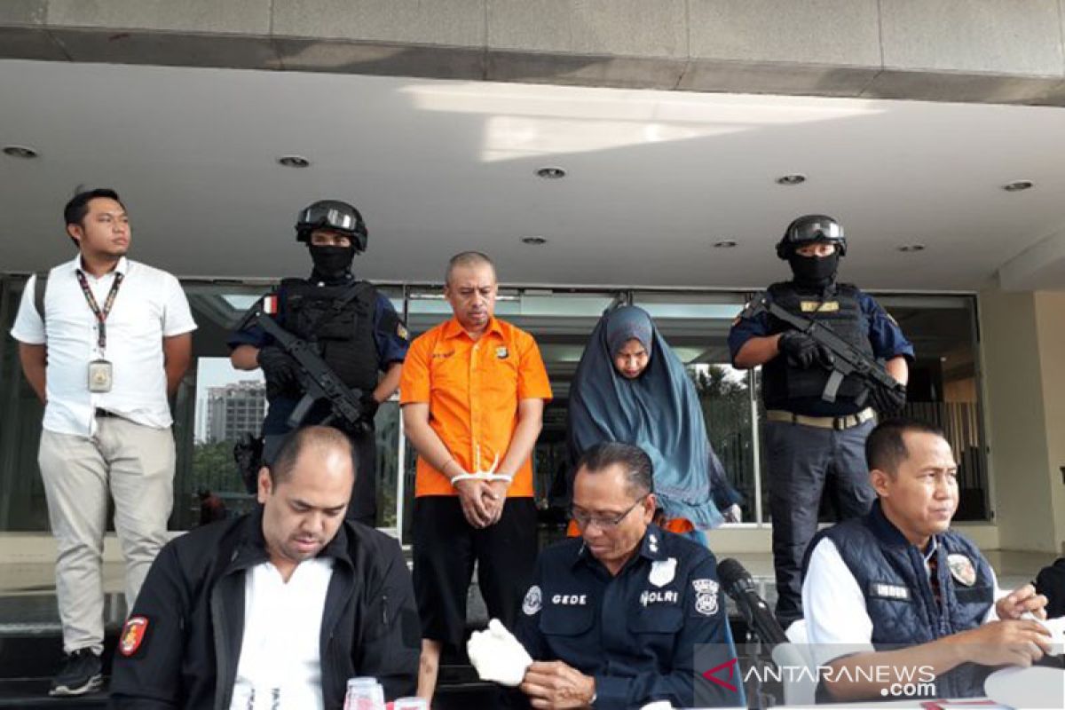 Polisi amankan dua penyandang dana kelompok yang ingin gagalkan pelantikan presiden