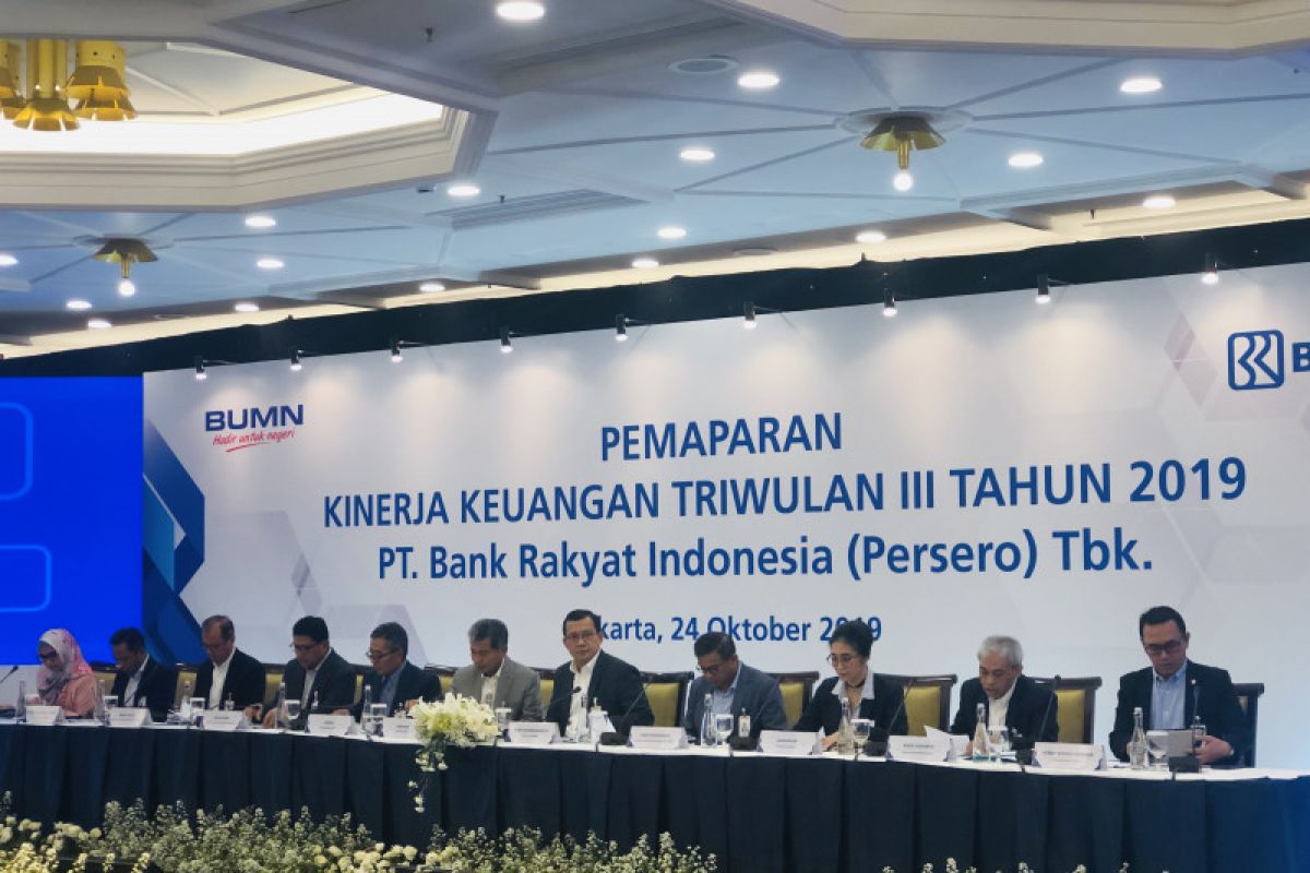 BRI salurkan KUR Rp77,26 triliun hingga September 2019