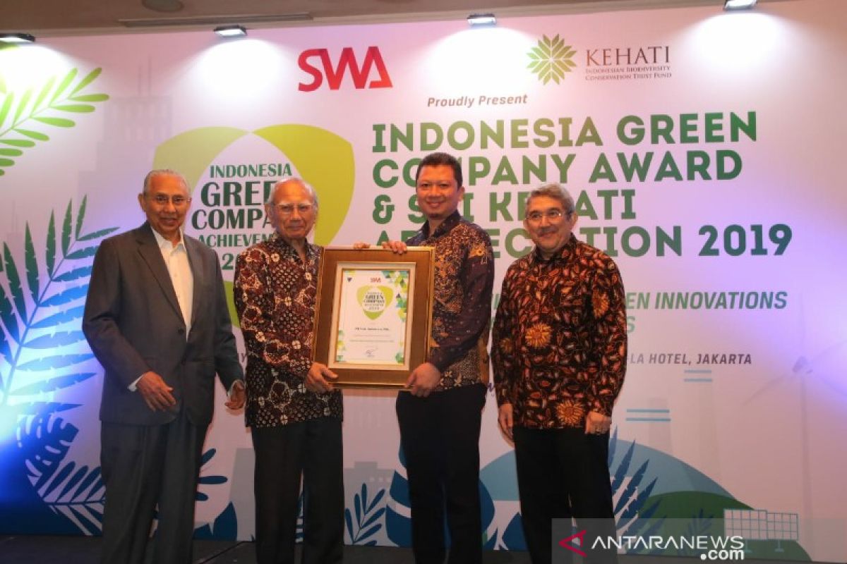 PT Vale meraih peringkat tiga Indonesia "Green Company"