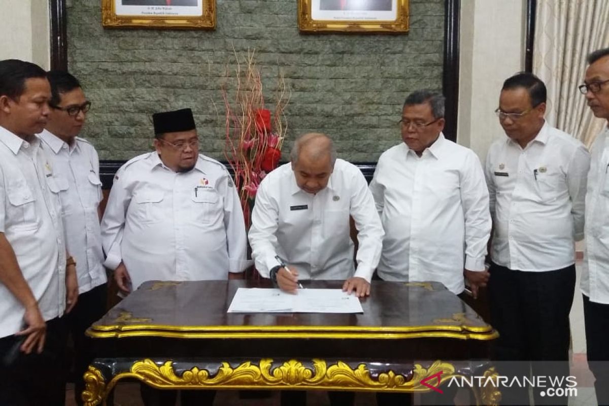 Anggaran Pilkada 2020 untuk Bawaslu OKU  disepakati Rp13,5 miliar