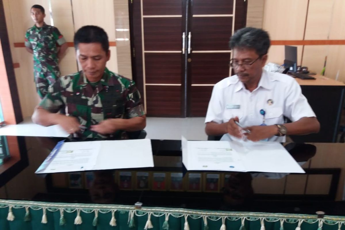 Kodim 1008/Tanjung - BNNK tandatangani MoU pemberantasan narkoba