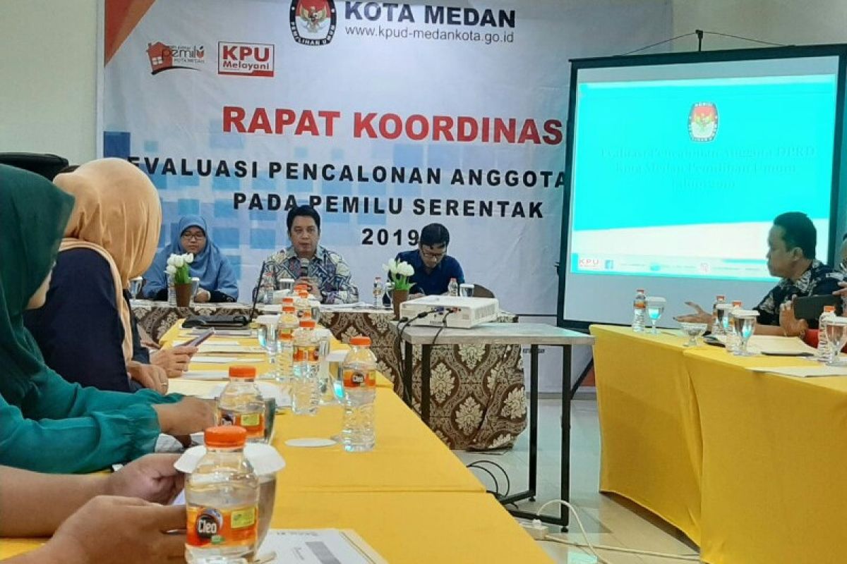 KPU Medan evaluasi Pemilu 2019