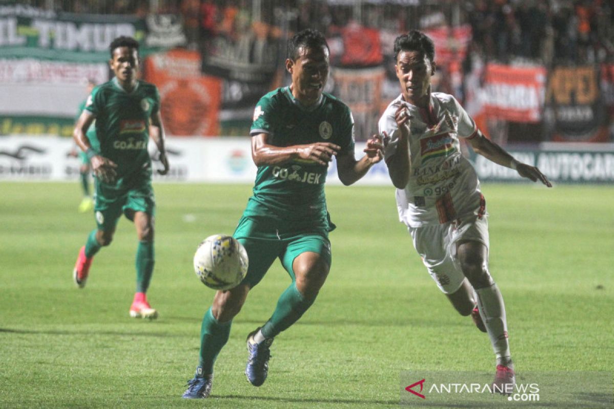 Laga PSS Sleman kontra Persija berakhir imbang 0-0