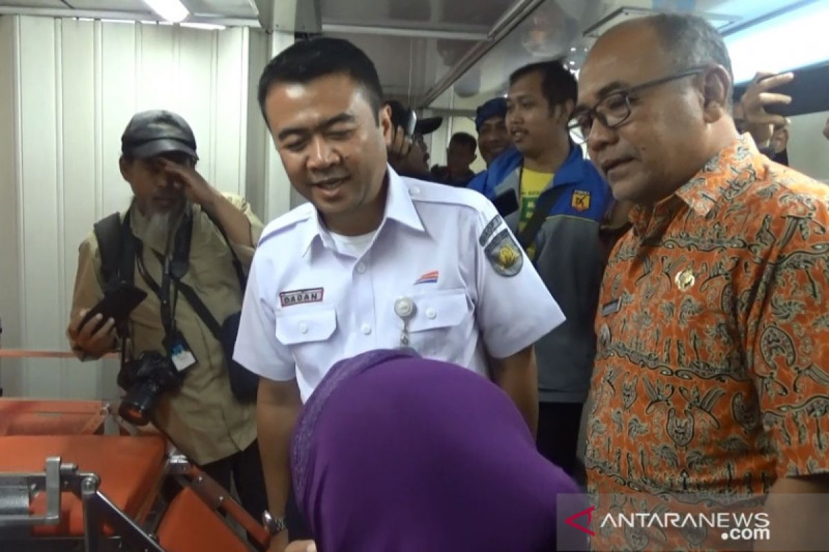 PT KAI berikan pelayanan kesehatan dan edukasi gratis di Sukabumi