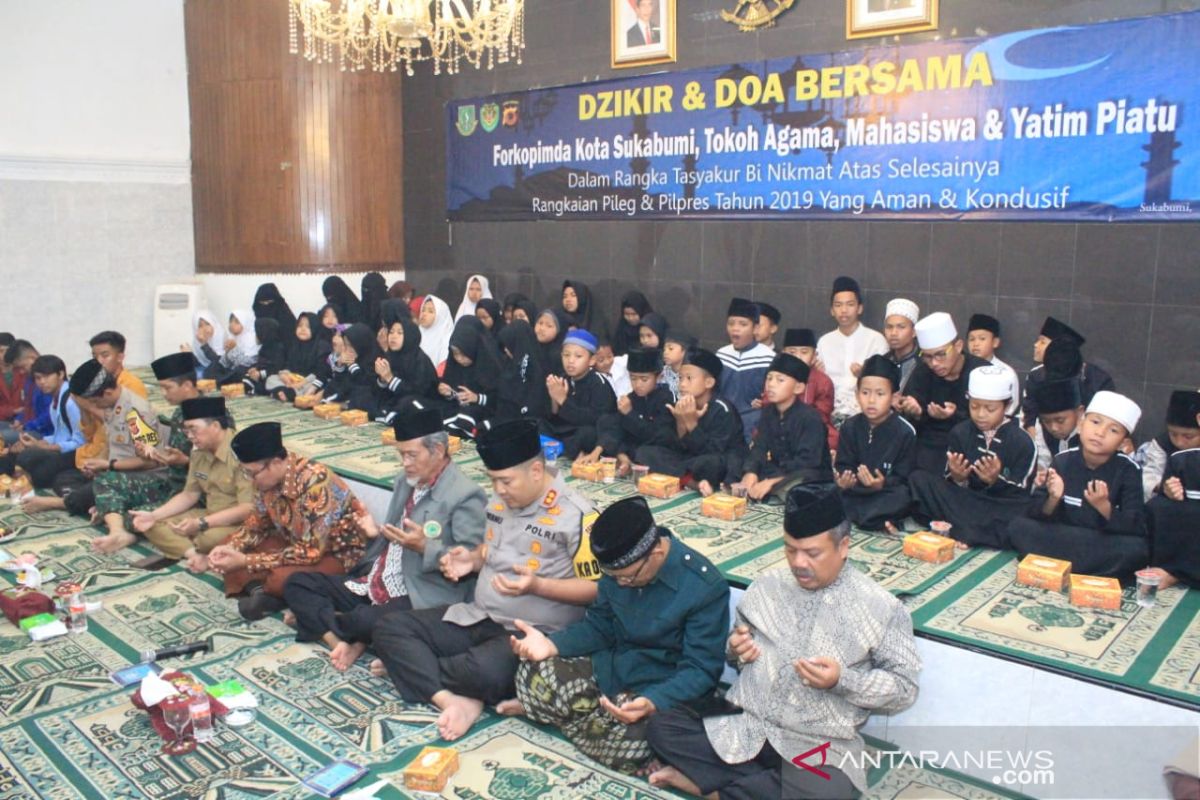 Forkopimda klaim selama pelaksanaan pemilu Sukabumi tetap kondusif