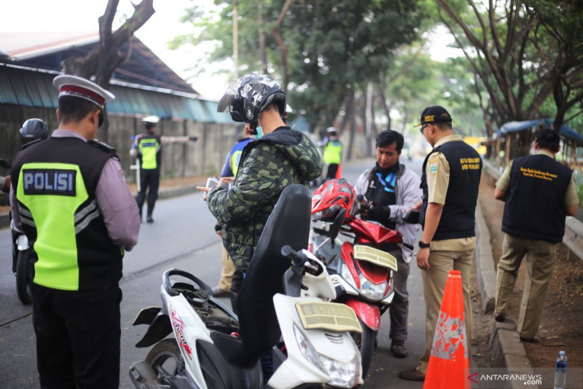 8.394 kendaraan ditilang pada hari kedua Operasi Zebra