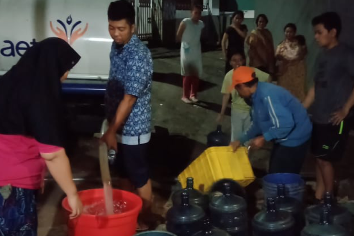 Krisis air hantui warga Jakarta