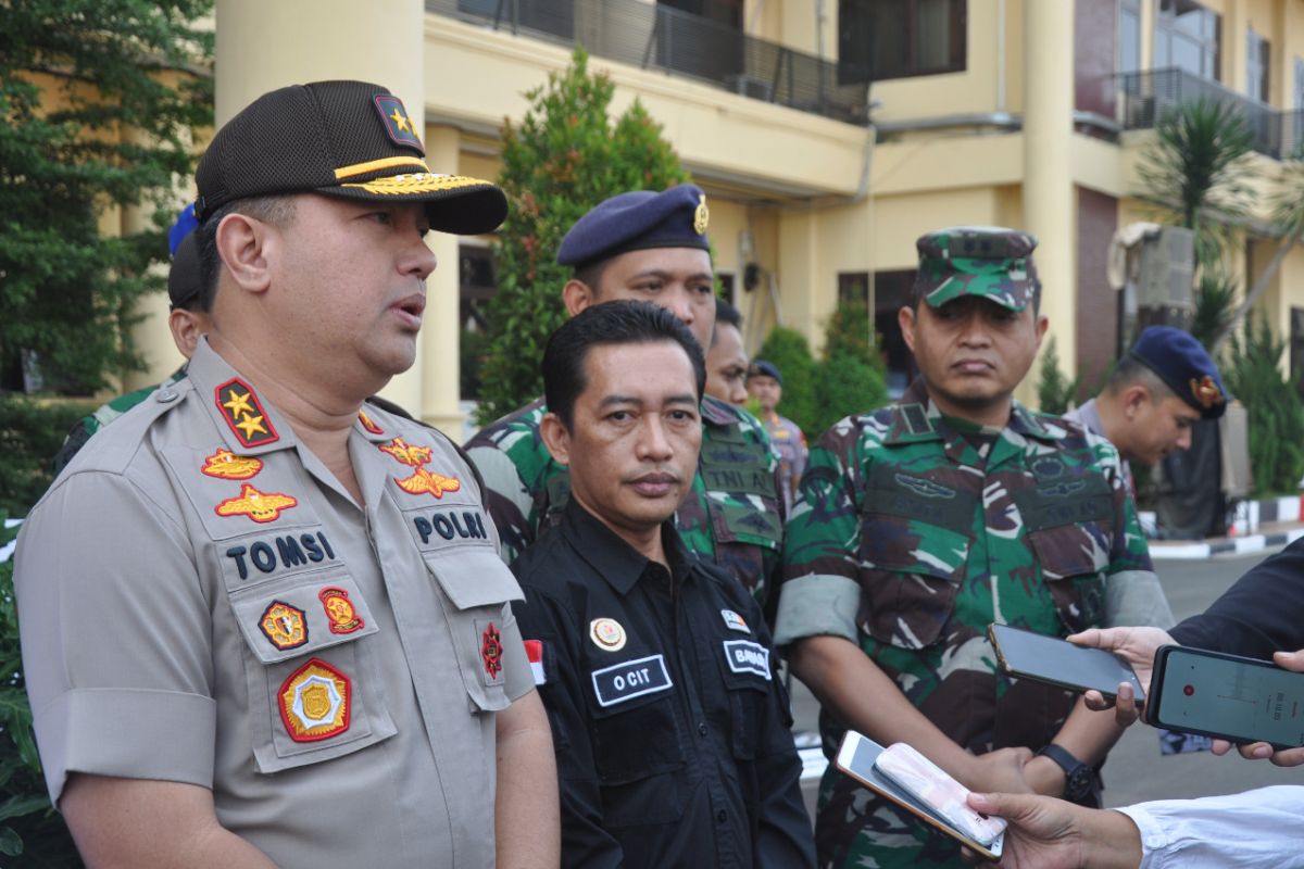 Polda Banten gelar apel konsolidasi berakhirnya operasi Mantap Brata Kalimaya 2018