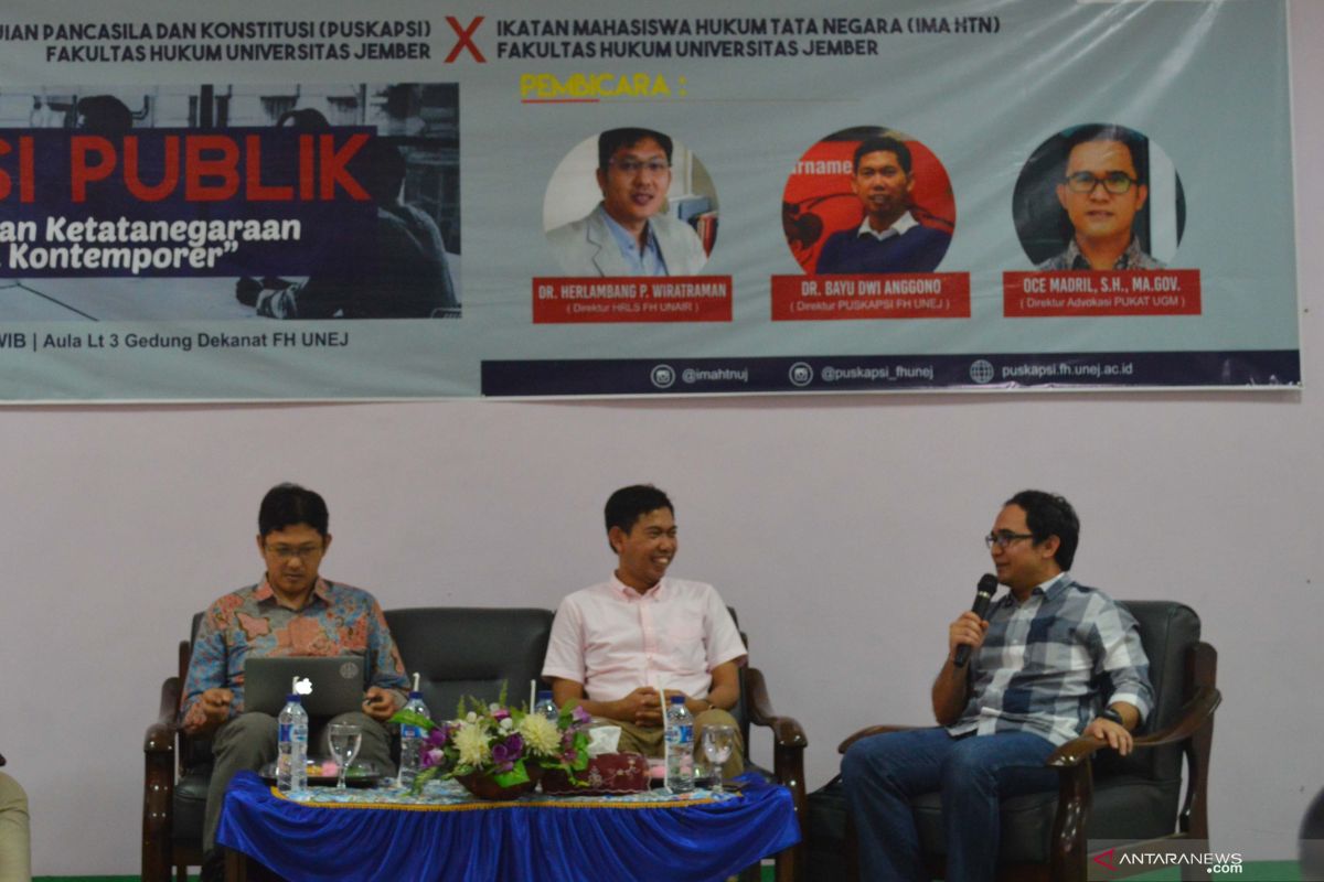 Puskapsi pertanyakan janji Jokowi bentuk Pusat Legislasi Nasional
