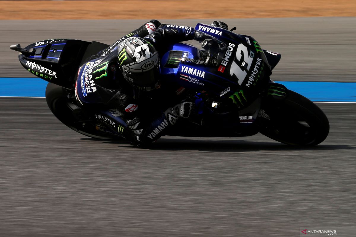 MotoGP,  Vinales kuasai trek basah Phillip Island di FP1