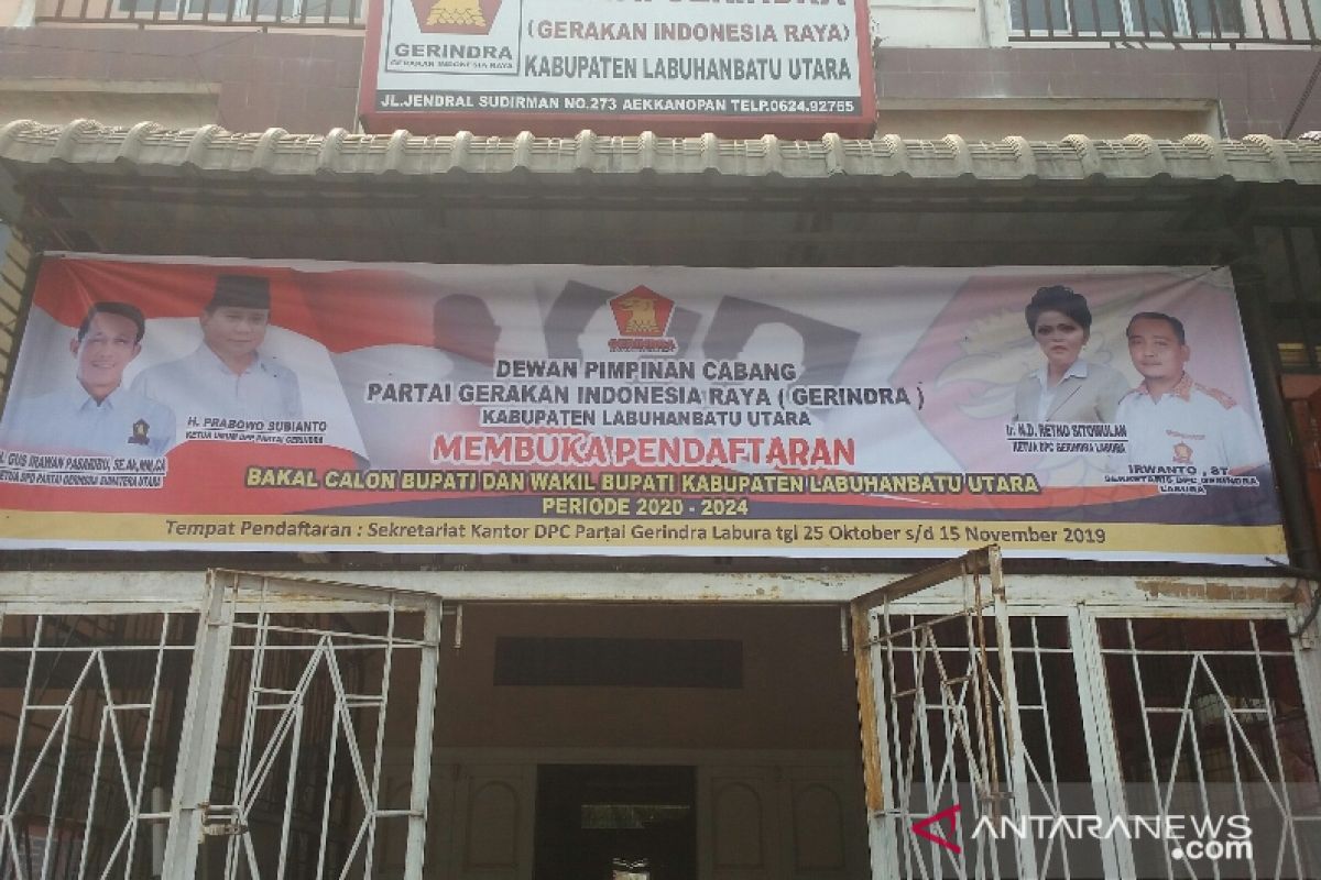 Gerindra Labura buka pendaftaran balon bupati/wabup