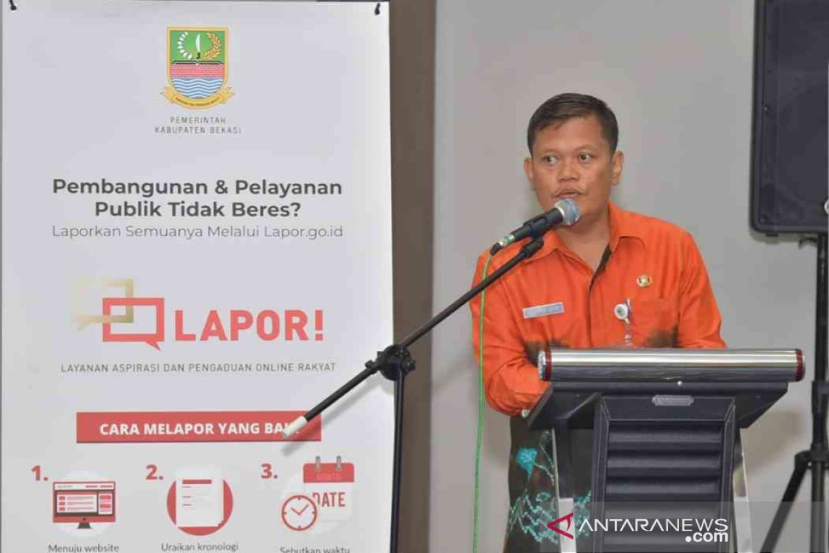 Bekasi sosialisasikan pengaduan layanan publik SP4N-LAPOR