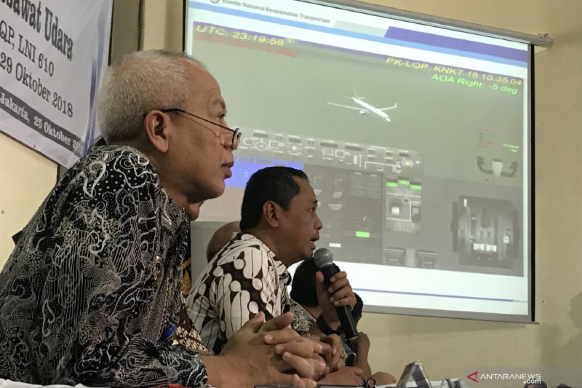 KNKT temukan sembilan faktor berkontribusi kecelakaan Lion JT 610