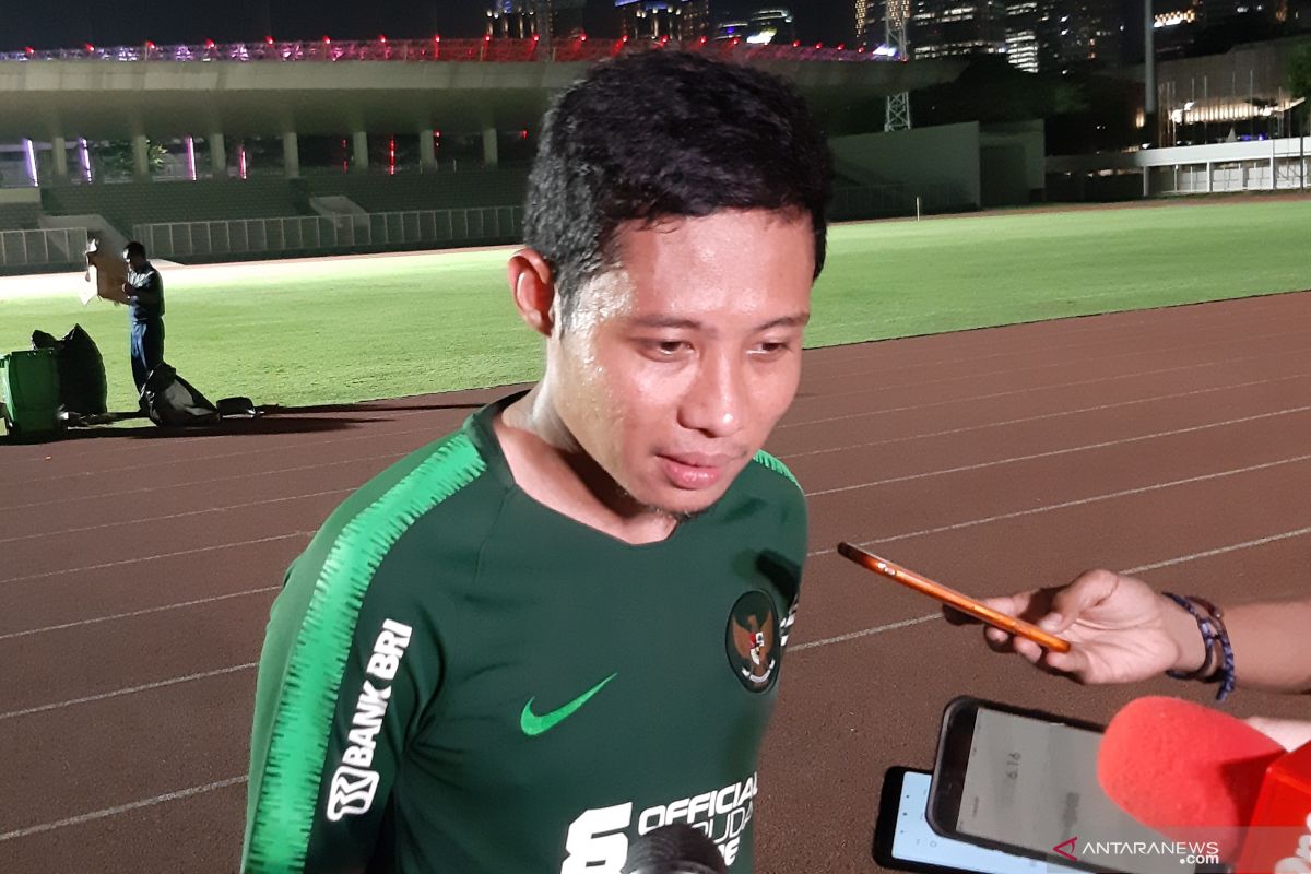 Evan Dimas ungkap kondisinya belum pulih dari cedera