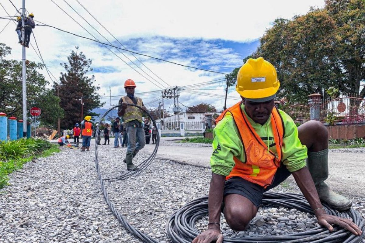 PLN klaim pelanggan di Papua dan Papua Barat hanya 613 ribu pelanggan