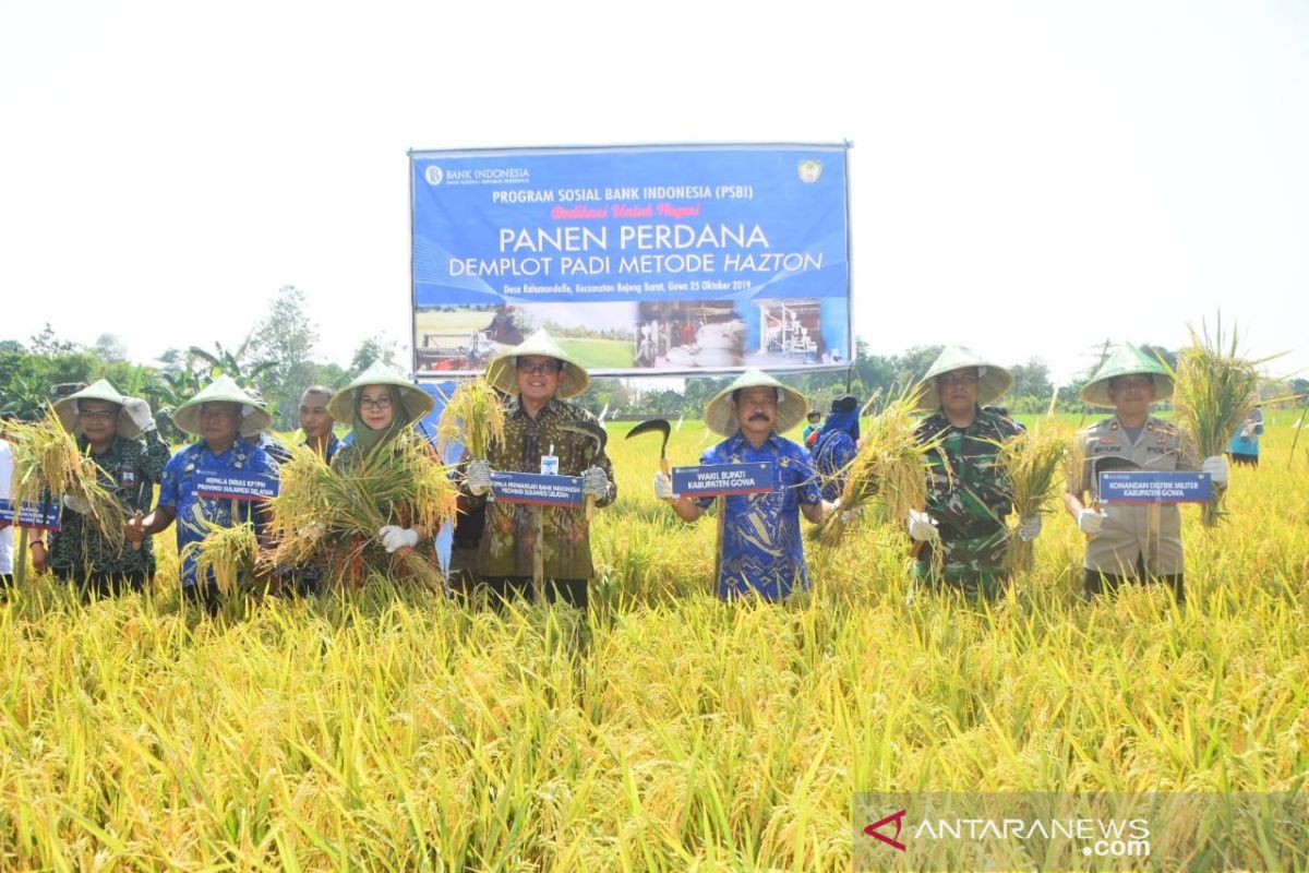 Pemkab Gowa apresiasi BI dukung peningkatan produksi petani