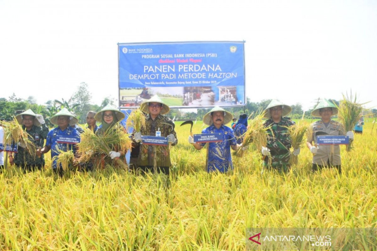 BI berperan tingkatkan produk pertanian di Kabupaten Gowa