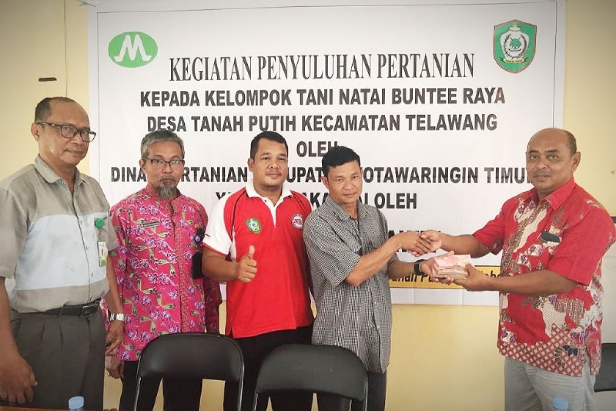 PT Maju Aneka Sawit gelontorkan dana bantu petani hortikultura Kotim